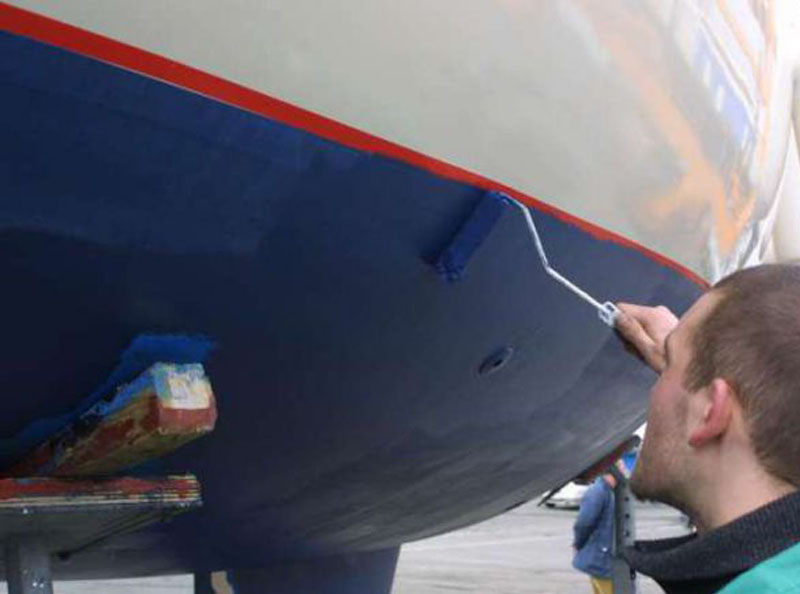 antifouling paint for fiberglass boats